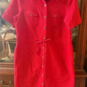 Appleseed's Red Midi Dress